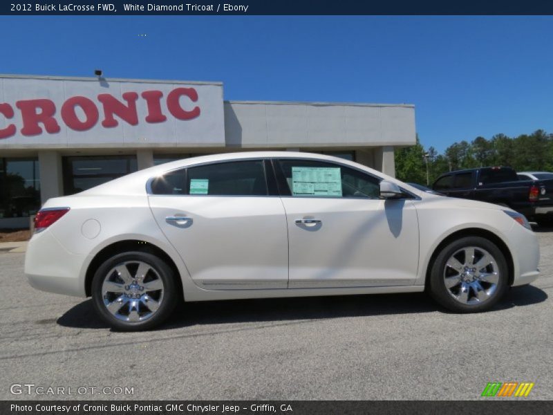 White Diamond Tricoat / Ebony 2012 Buick LaCrosse FWD