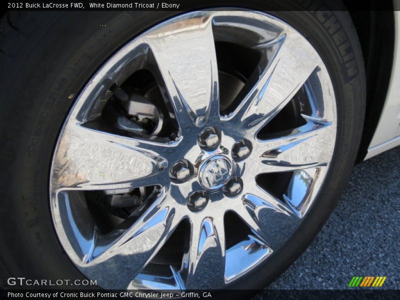 White Diamond Tricoat / Ebony 2012 Buick LaCrosse FWD