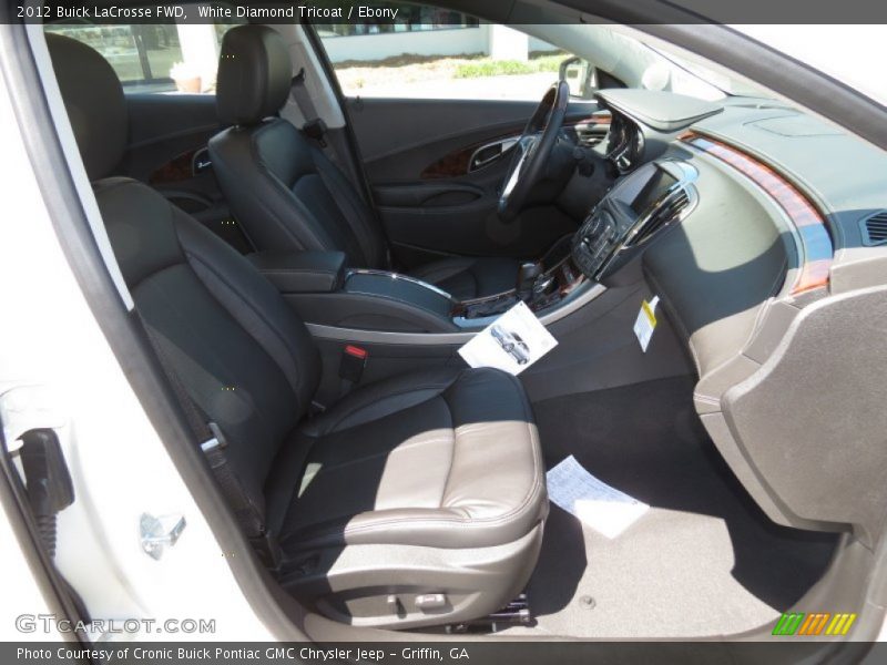 White Diamond Tricoat / Ebony 2012 Buick LaCrosse FWD