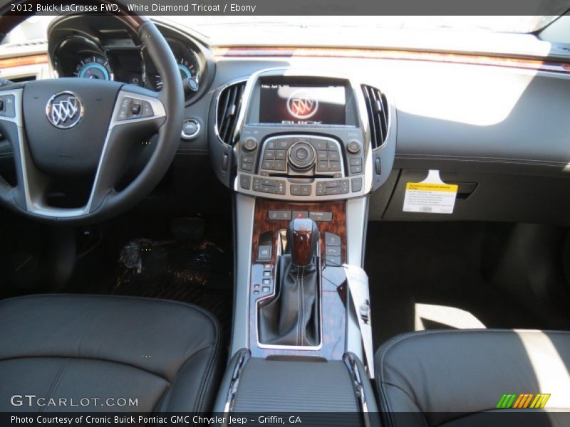 White Diamond Tricoat / Ebony 2012 Buick LaCrosse FWD
