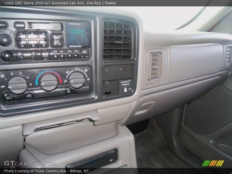 Fire Red / Pewter 1999 GMC Sierra 1500 SLT Extended Cab 4x4