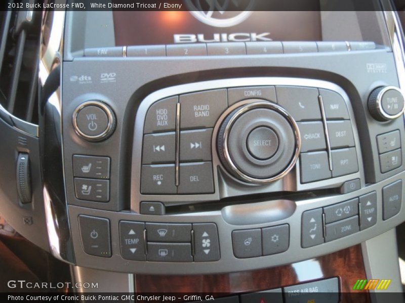 Controls of 2012 LaCrosse FWD