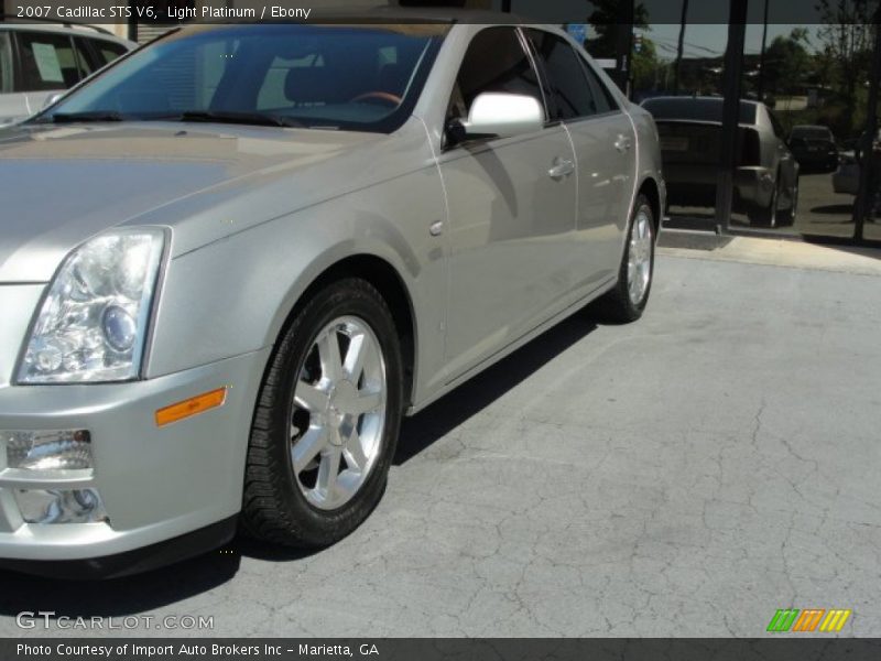 Light Platinum / Ebony 2007 Cadillac STS V6