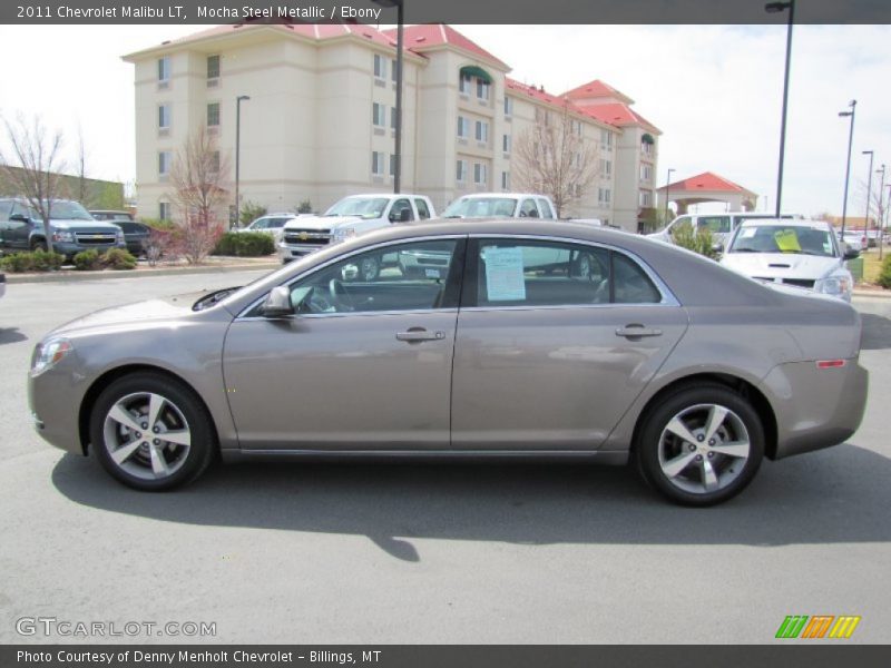 Mocha Steel Metallic / Ebony 2011 Chevrolet Malibu LT