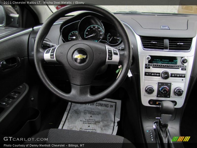Mocha Steel Metallic / Ebony 2011 Chevrolet Malibu LT