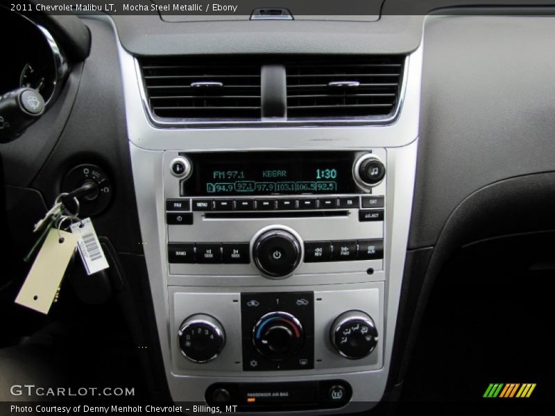 Mocha Steel Metallic / Ebony 2011 Chevrolet Malibu LT