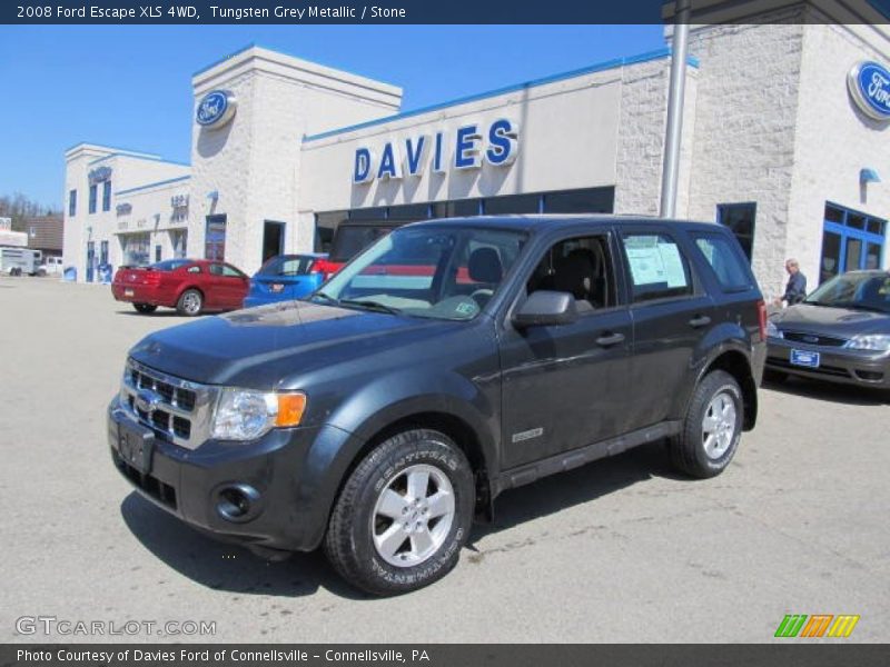 Tungsten Grey Metallic / Stone 2008 Ford Escape XLS 4WD
