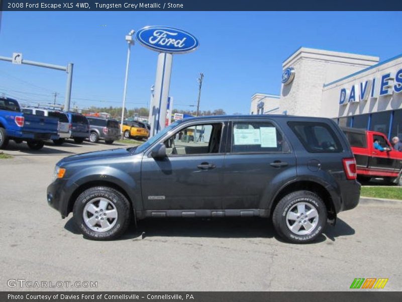 Tungsten Grey Metallic / Stone 2008 Ford Escape XLS 4WD