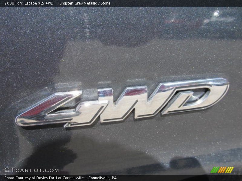 Tungsten Grey Metallic / Stone 2008 Ford Escape XLS 4WD