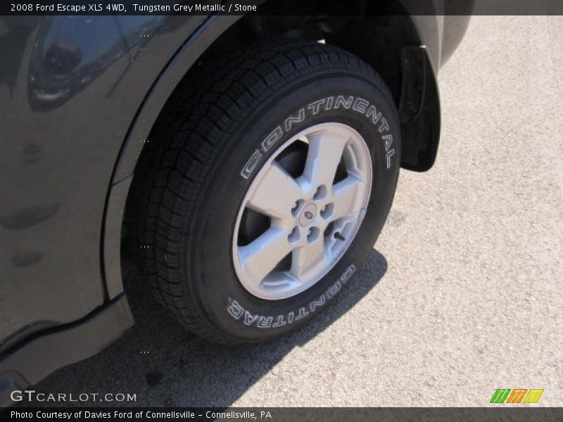 Tungsten Grey Metallic / Stone 2008 Ford Escape XLS 4WD