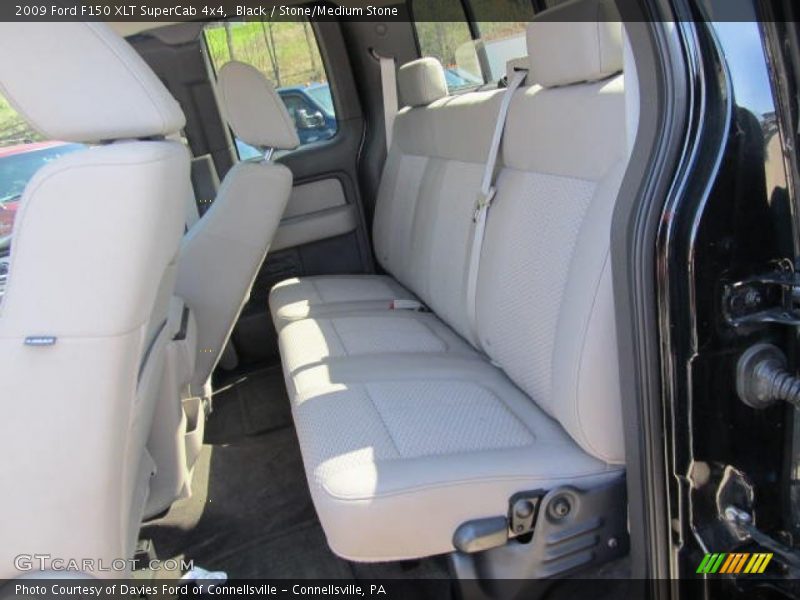 Black / Stone/Medium Stone 2009 Ford F150 XLT SuperCab 4x4