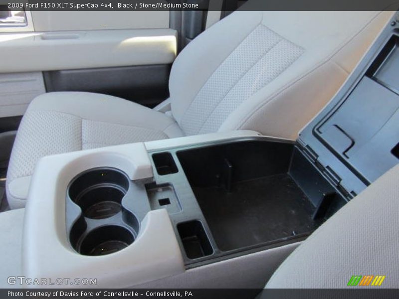 Black / Stone/Medium Stone 2009 Ford F150 XLT SuperCab 4x4
