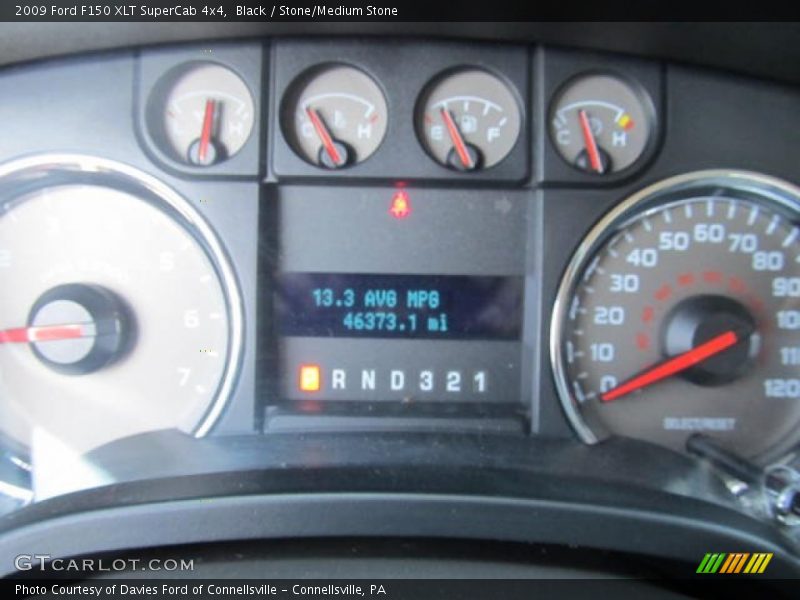 Black / Stone/Medium Stone 2009 Ford F150 XLT SuperCab 4x4