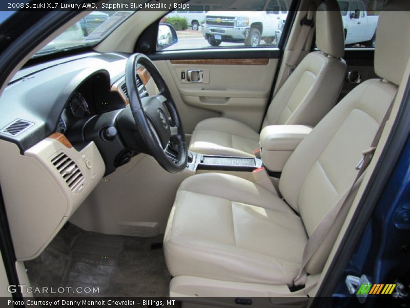  2008 XL7 Luxury AWD Beige Interior