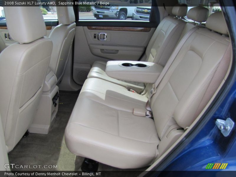 Rear Seat of 2008 XL7 Luxury AWD