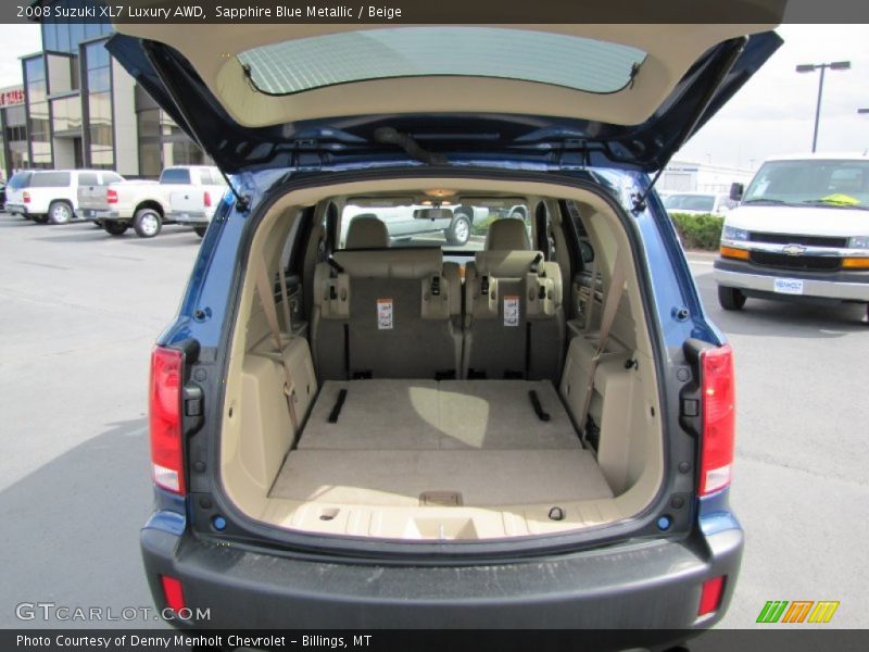  2008 XL7 Luxury AWD Trunk