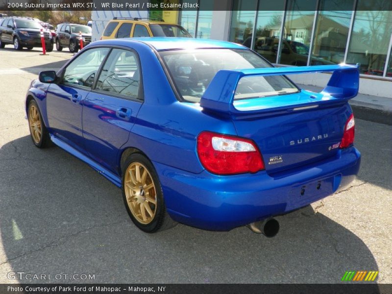  2004 Impreza WRX STi WR Blue Pearl