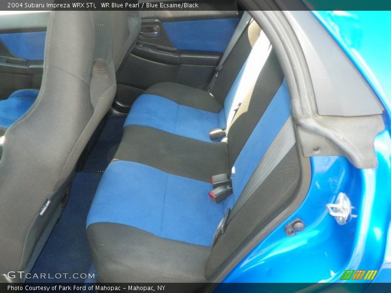  2004 Impreza WRX STi Blue Ecsaine/Black Interior