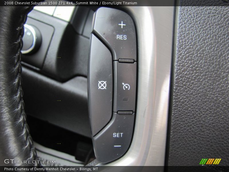 Summit White / Ebony/Light Titanium 2008 Chevrolet Suburban 1500 Z71 4x4