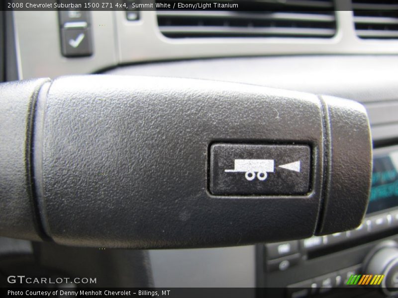 Summit White / Ebony/Light Titanium 2008 Chevrolet Suburban 1500 Z71 4x4