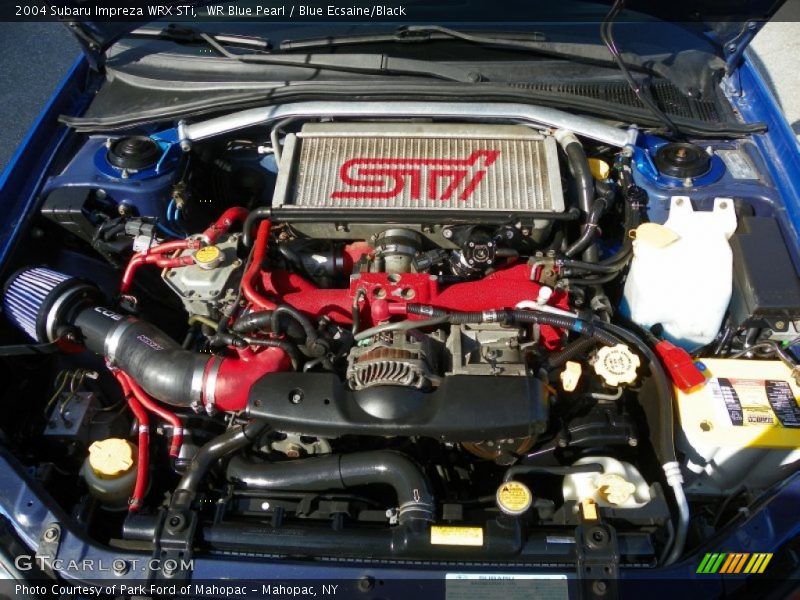  2004 Impreza WRX STi Engine - 2.5 Liter STi Turbocharged DOHC 16-Valve Flat 4 Cylinder