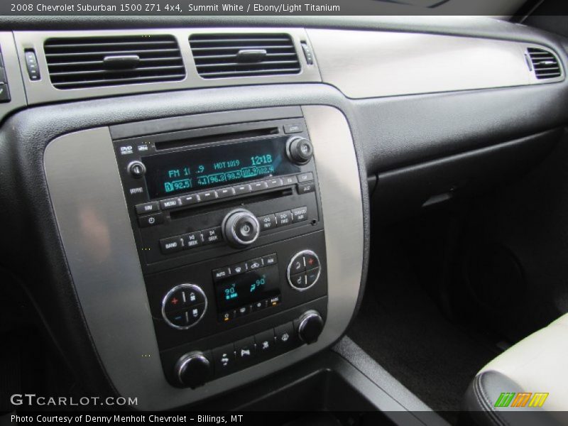 Summit White / Ebony/Light Titanium 2008 Chevrolet Suburban 1500 Z71 4x4
