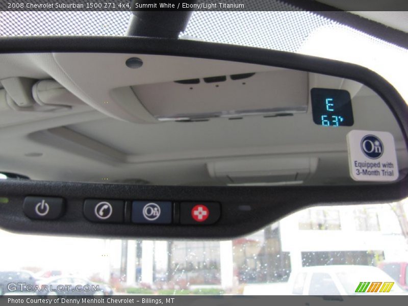 Summit White / Ebony/Light Titanium 2008 Chevrolet Suburban 1500 Z71 4x4