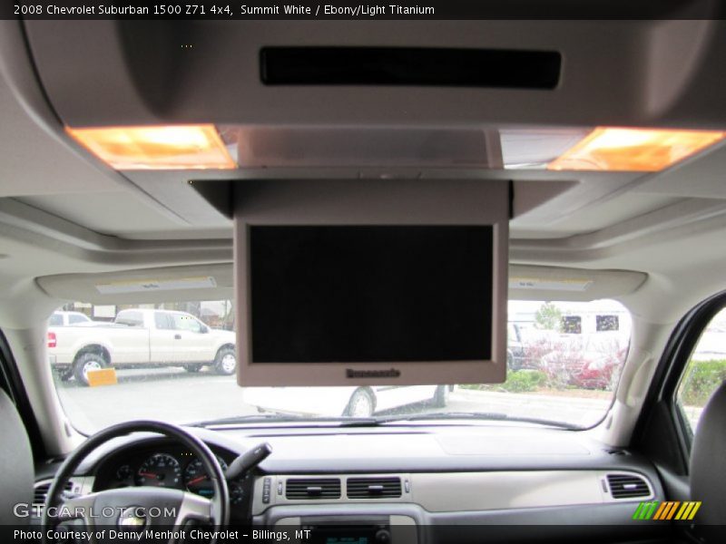 Summit White / Ebony/Light Titanium 2008 Chevrolet Suburban 1500 Z71 4x4