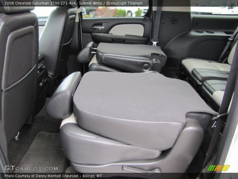 Summit White / Ebony/Light Titanium 2008 Chevrolet Suburban 1500 Z71 4x4