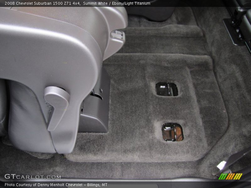 Summit White / Ebony/Light Titanium 2008 Chevrolet Suburban 1500 Z71 4x4