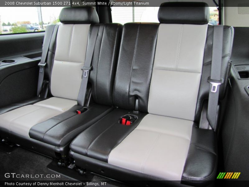 Summit White / Ebony/Light Titanium 2008 Chevrolet Suburban 1500 Z71 4x4