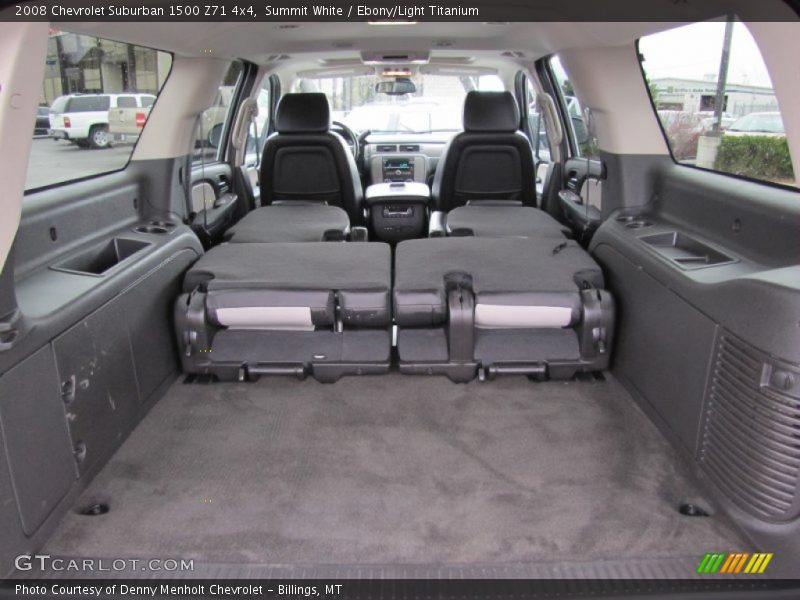 Summit White / Ebony/Light Titanium 2008 Chevrolet Suburban 1500 Z71 4x4