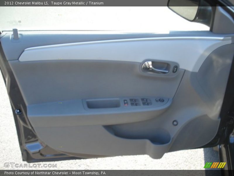 Taupe Gray Metallic / Titanium 2012 Chevrolet Malibu LS