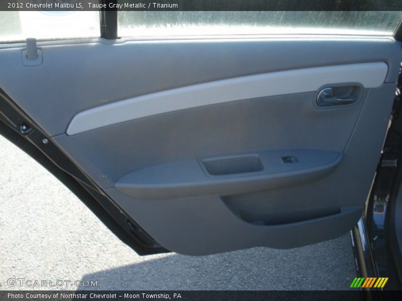 Taupe Gray Metallic / Titanium 2012 Chevrolet Malibu LS