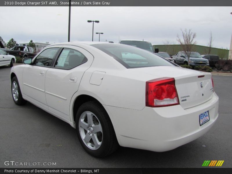 Stone White / Dark Slate Gray 2010 Dodge Charger SXT AWD
