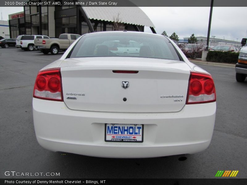 Stone White / Dark Slate Gray 2010 Dodge Charger SXT AWD