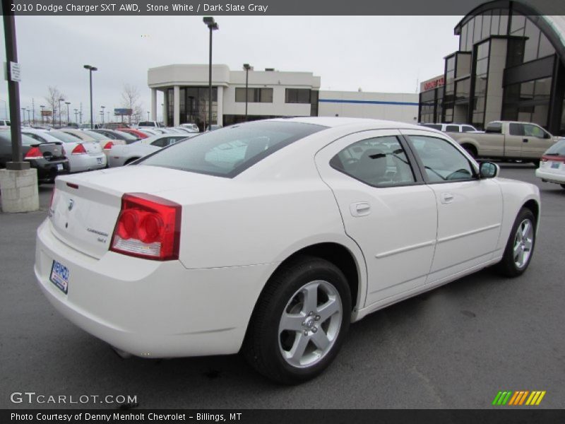 Stone White / Dark Slate Gray 2010 Dodge Charger SXT AWD