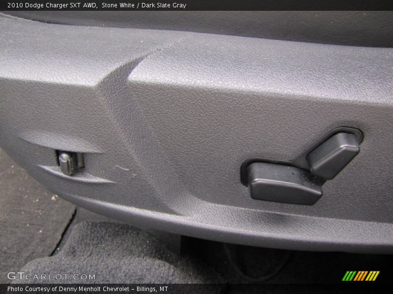 Stone White / Dark Slate Gray 2010 Dodge Charger SXT AWD