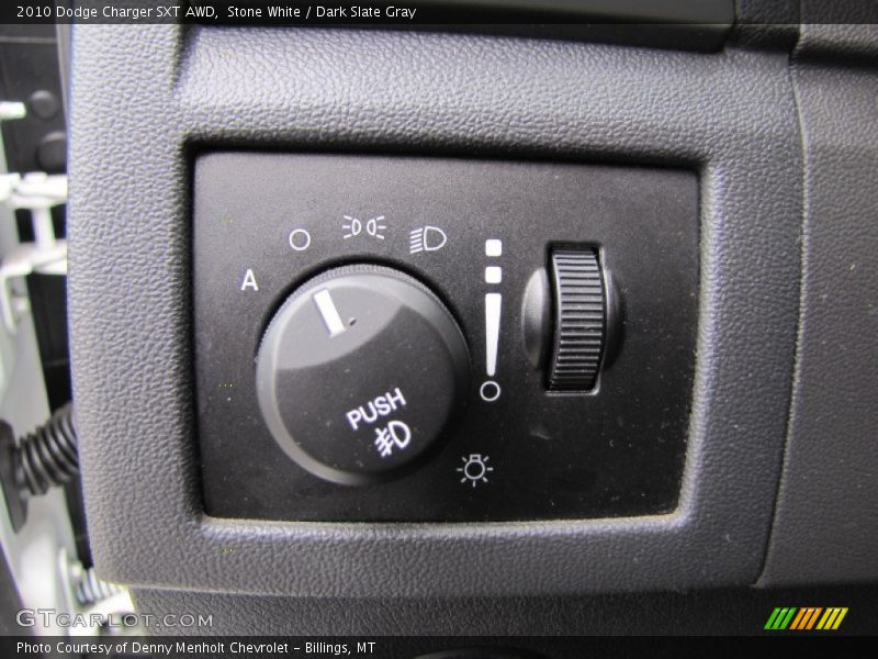 Stone White / Dark Slate Gray 2010 Dodge Charger SXT AWD