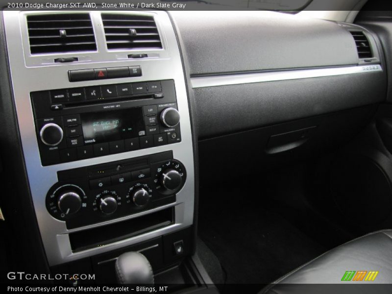 Stone White / Dark Slate Gray 2010 Dodge Charger SXT AWD