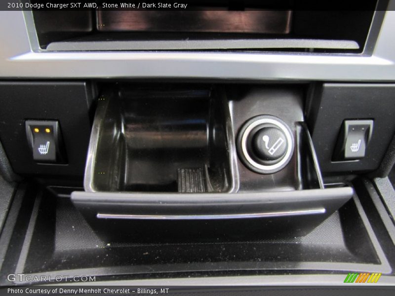 Stone White / Dark Slate Gray 2010 Dodge Charger SXT AWD