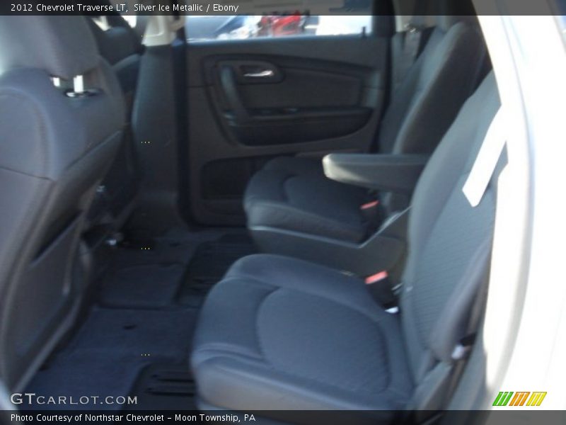 Silver Ice Metallic / Ebony 2012 Chevrolet Traverse LT