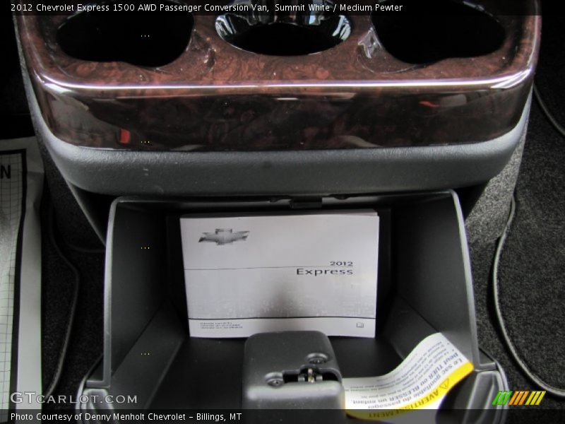 Summit White / Medium Pewter 2012 Chevrolet Express 1500 AWD Passenger Conversion Van