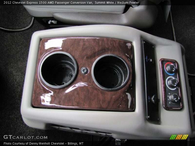 Summit White / Medium Pewter 2012 Chevrolet Express 1500 AWD Passenger Conversion Van