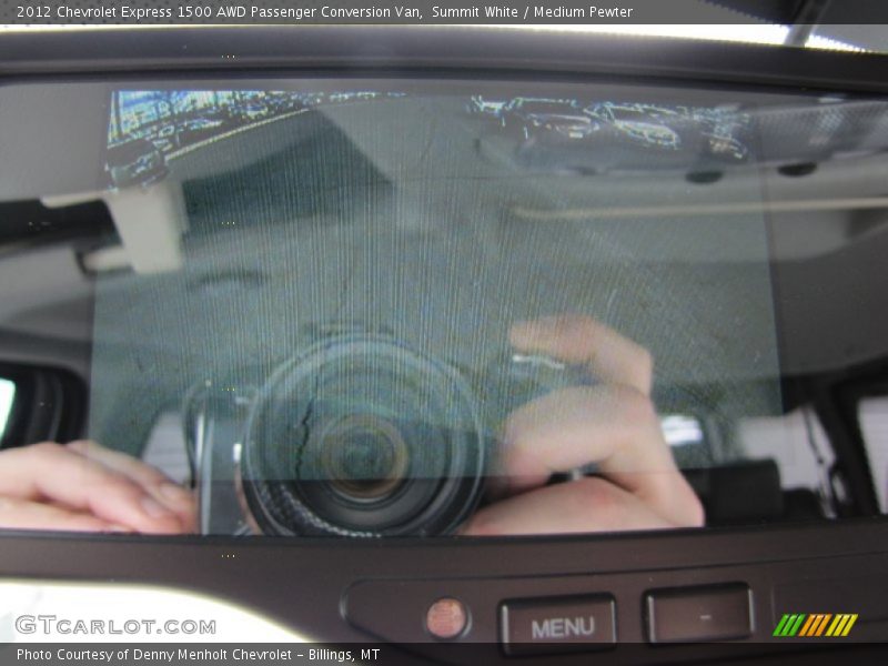 Summit White / Medium Pewter 2012 Chevrolet Express 1500 AWD Passenger Conversion Van