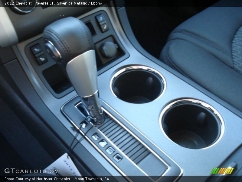 Silver Ice Metallic / Ebony 2012 Chevrolet Traverse LT