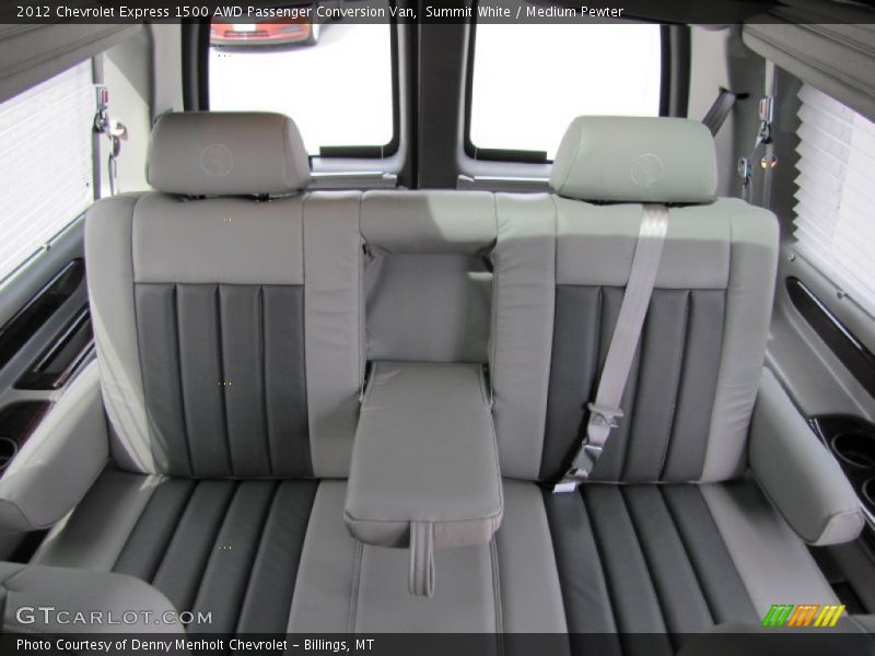 Summit White / Medium Pewter 2012 Chevrolet Express 1500 AWD Passenger Conversion Van