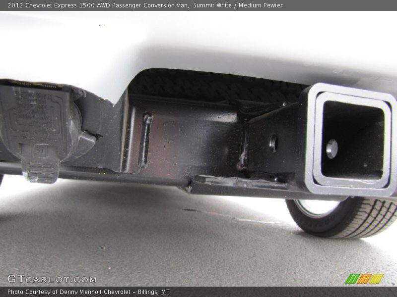 Summit White / Medium Pewter 2012 Chevrolet Express 1500 AWD Passenger Conversion Van