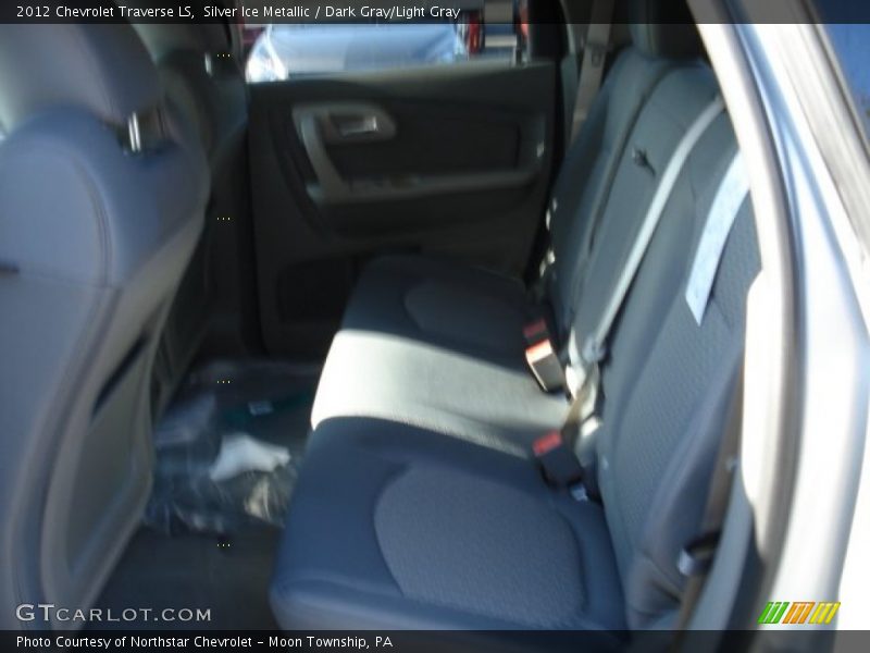 Silver Ice Metallic / Dark Gray/Light Gray 2012 Chevrolet Traverse LS