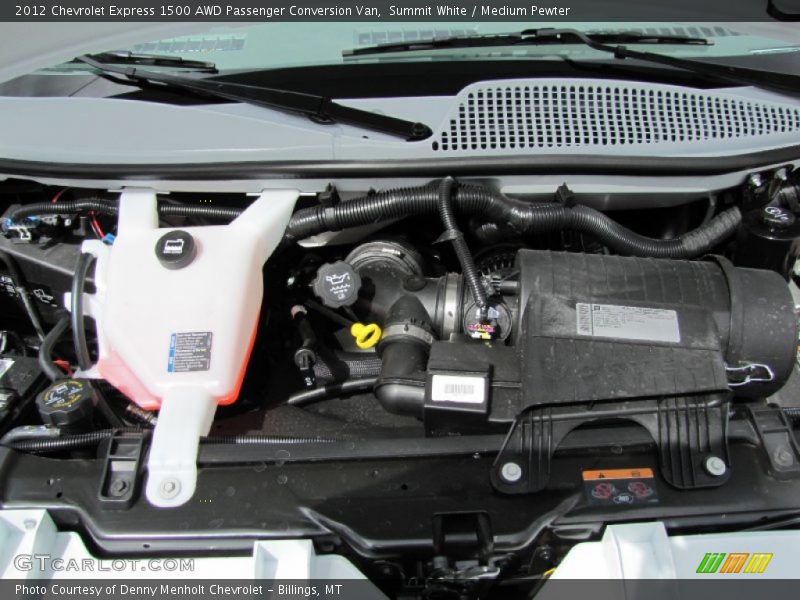  2012 Express 1500 AWD Passenger Conversion Van Engine - 5.3 Liter Flex-Fuel OHV 16-Valve VVT V8